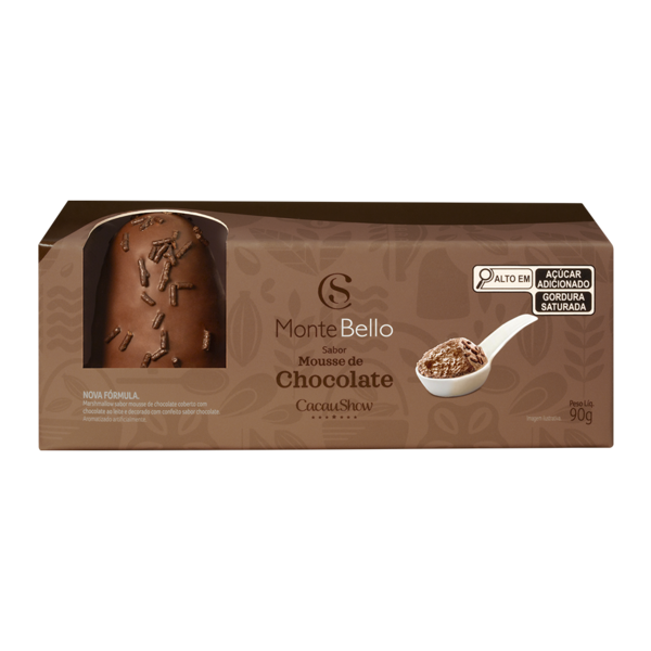 Marshmallow MonteBello Mousse de Chocolate 90g