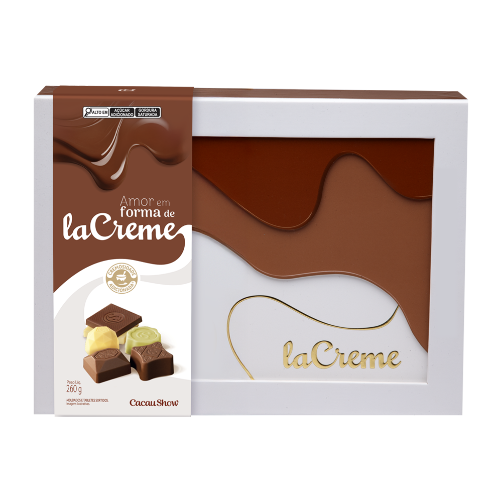 Caixa de Bombons e Tabletes laCreme Sortidos 260g, , large. image number 0