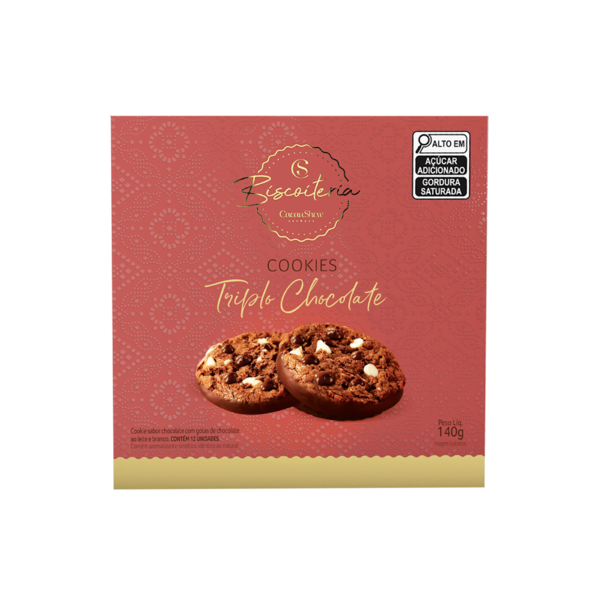 Cookies 3 Chocolates Sortidos 140g