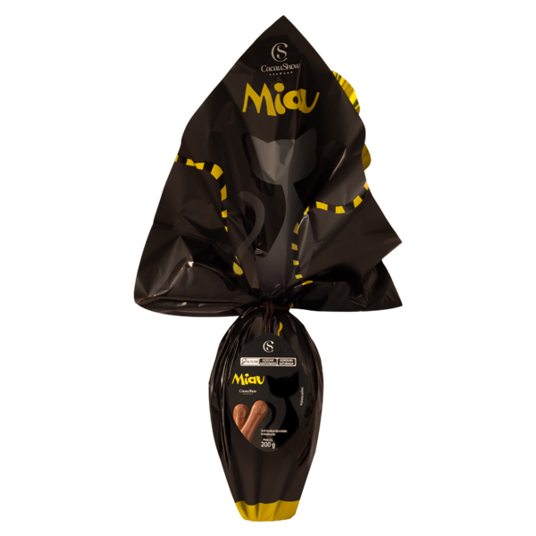 Ovo de Páscoa ao Leite Miau 200g