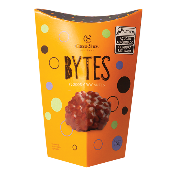 BYTES CROCANTE AO LEITE 100G