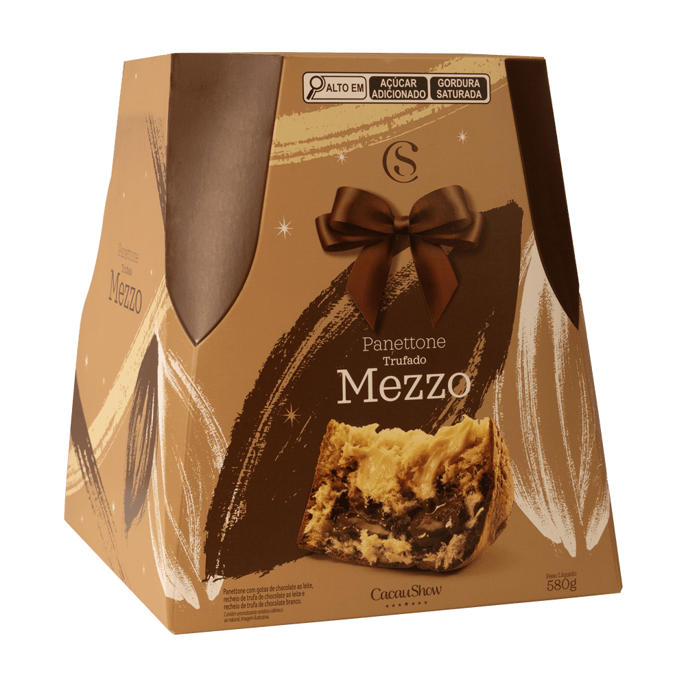 PANETONE TRUFADO MEZZO 580G, , large. image number 0