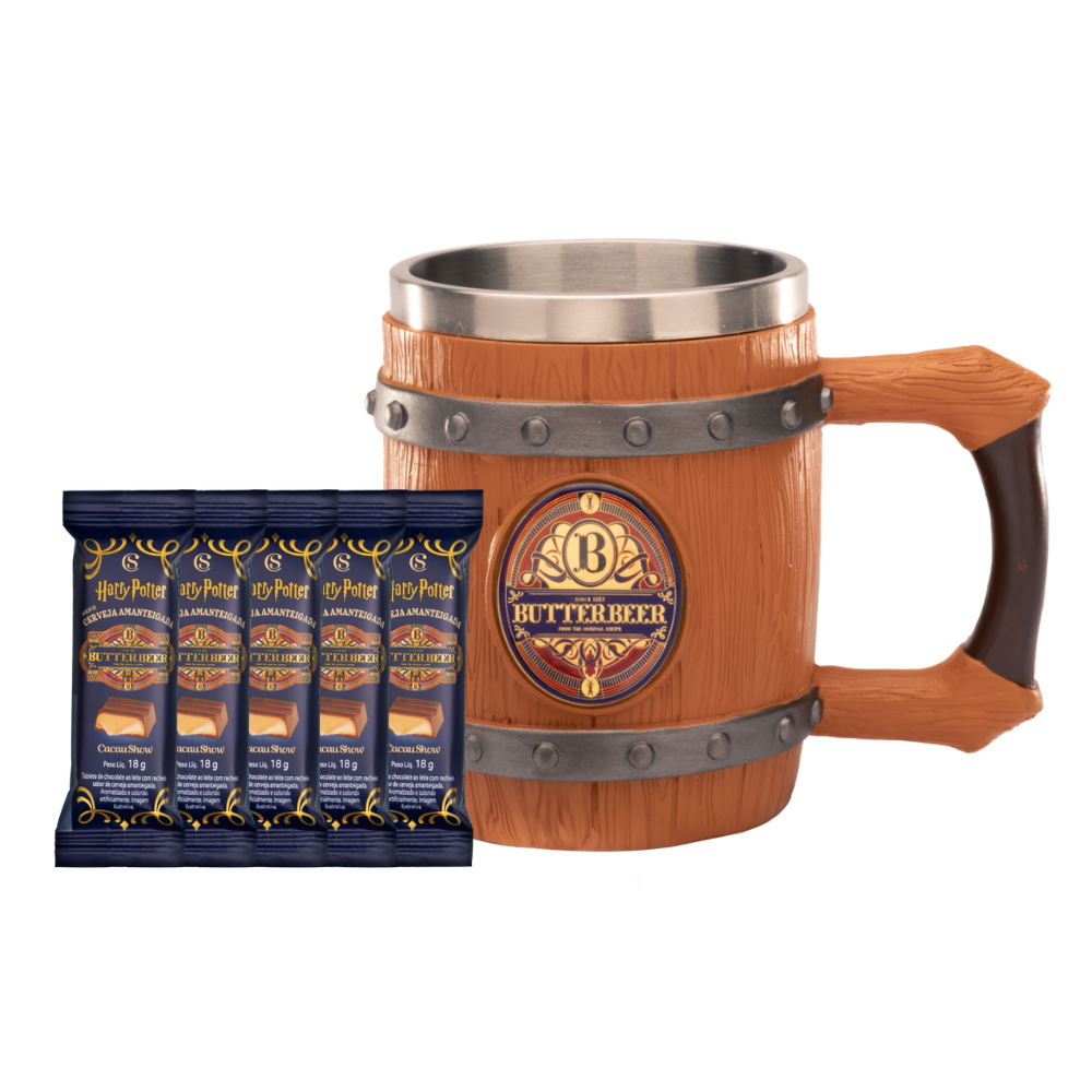 Combo Caneca Harry Potter com 5 Tabletes 18g, , large. image number 0
