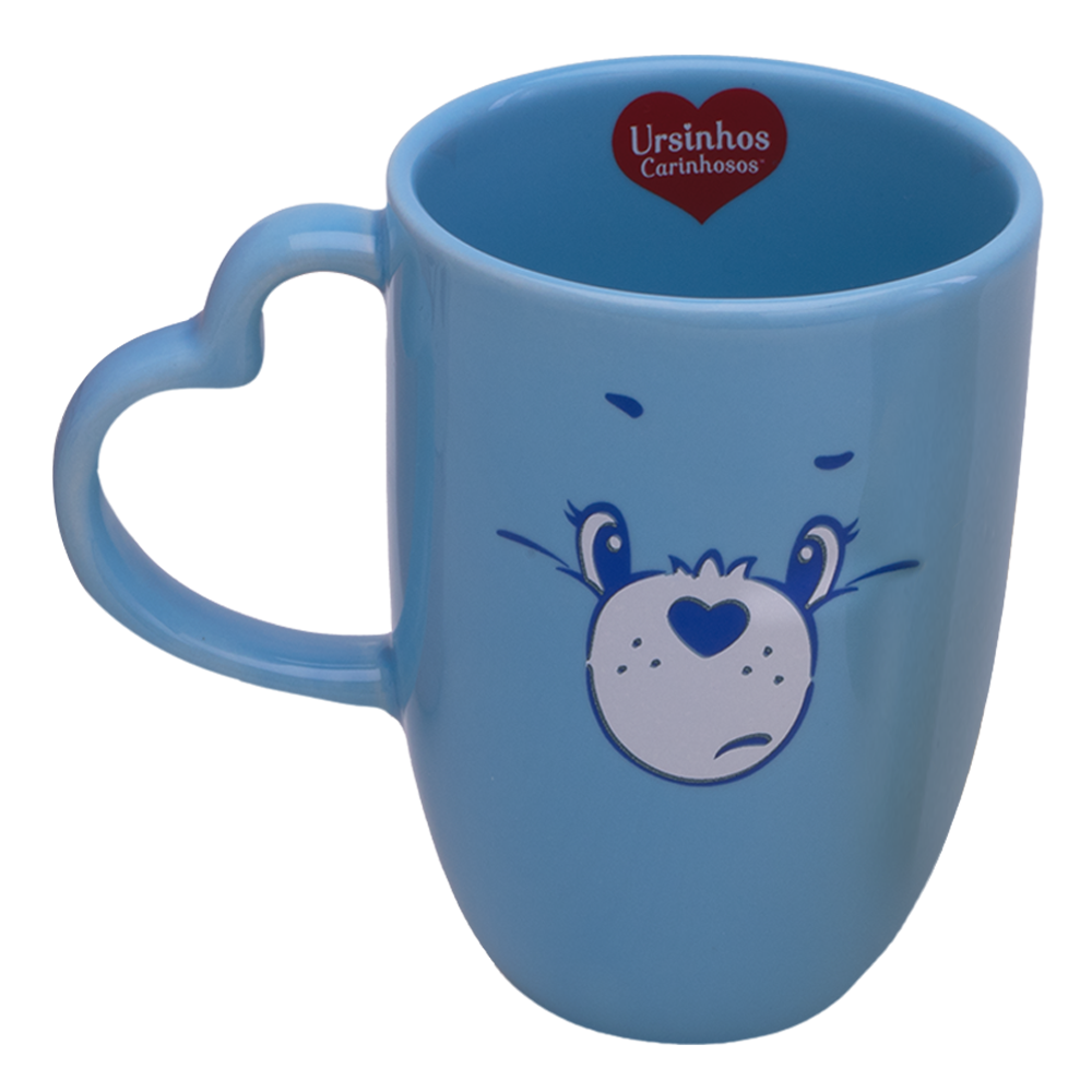 Caneca Ursinhos Carinhosos Zangadinho Azul 350ml, , large. image number 0