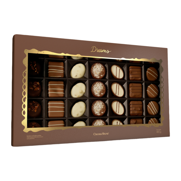 Caixa de Bombons Gourmet 465g