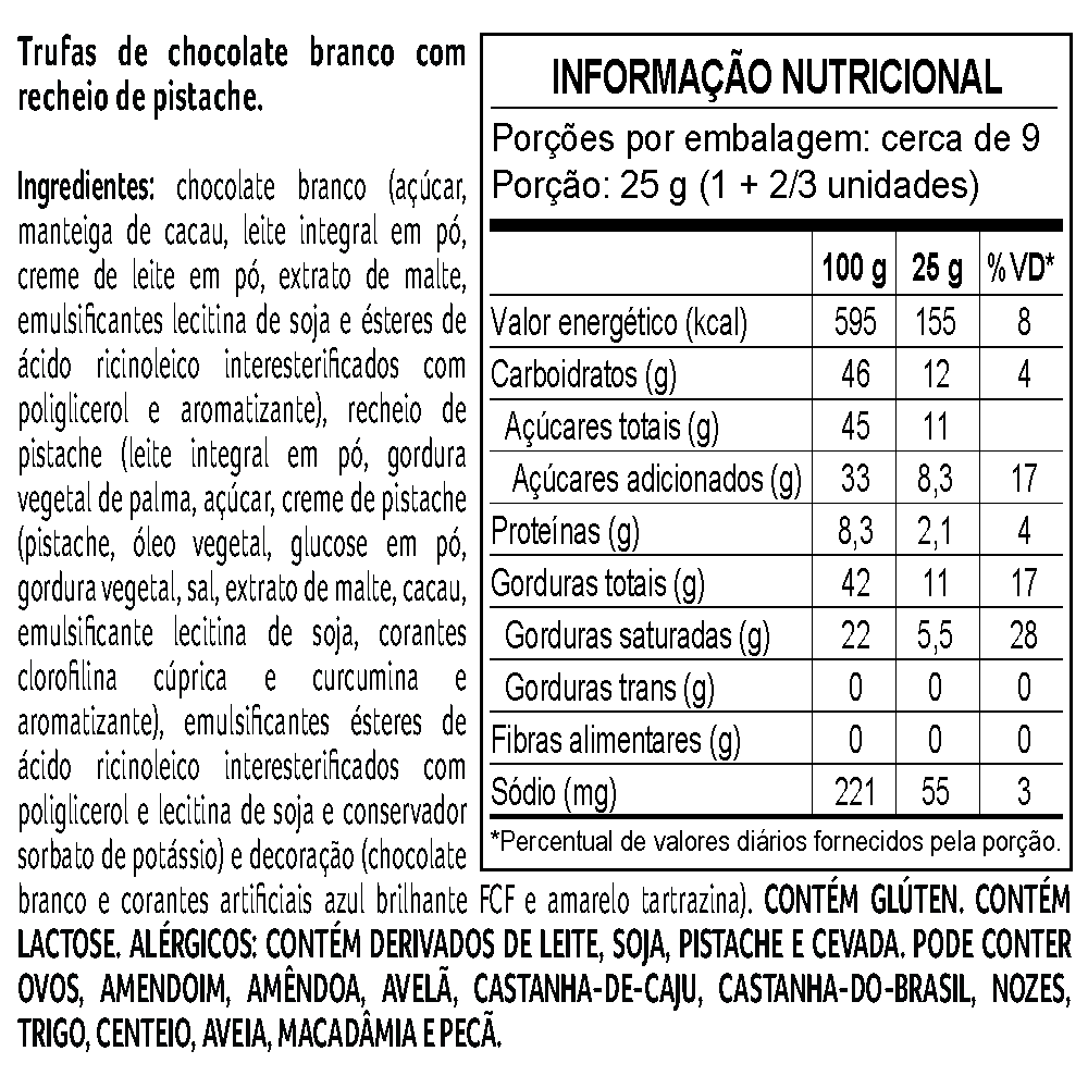 Caixa LaNut de Trufas Pistache 225g, , large. image number 2
