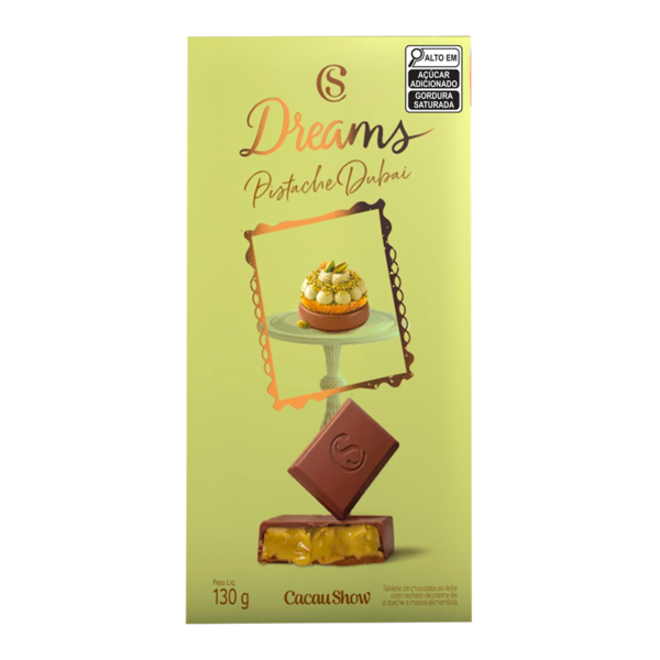 Tablete Dreams Dubai Pistache 130g
