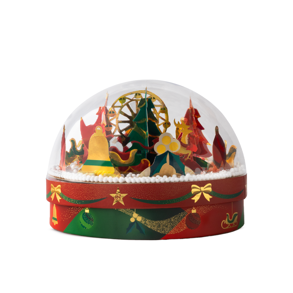 Globo de Natal com Trufas ao Leite 160g, , large. image number 1