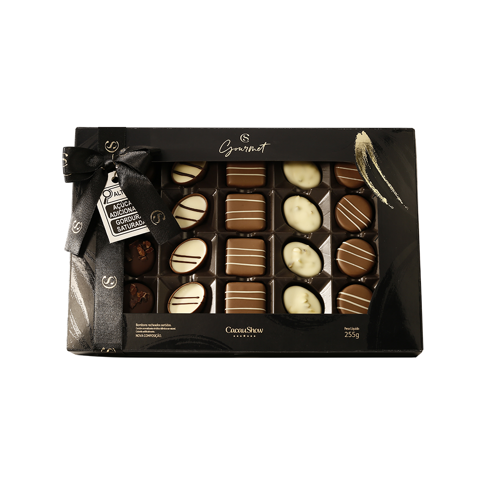 Caixa de Bombons Gourmet 255g, , large. image number 0