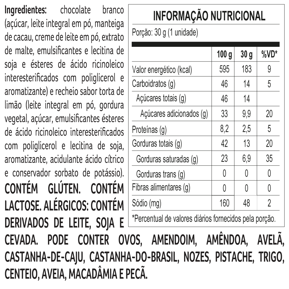 Trufa Torta de Limão 30g, , large. image number 1