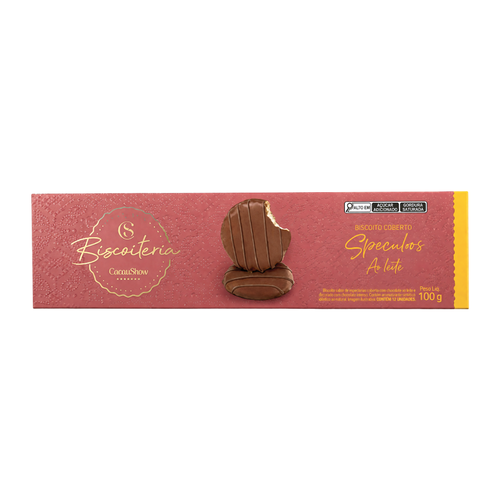 Biscoito Caramelizado ao Leite 100g, , large. image number 0