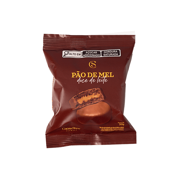Pão de Mel de Doce de Leite 50g