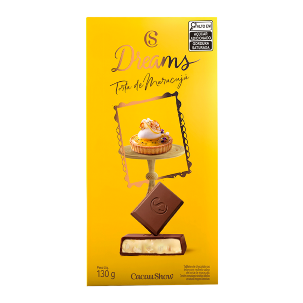 Tablete Dreams Torta de Maracuj&aacute; 130g