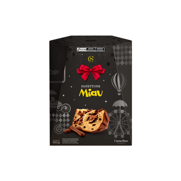 Panetone Clássico Miau 650g Panetone Clássico Miau 650g