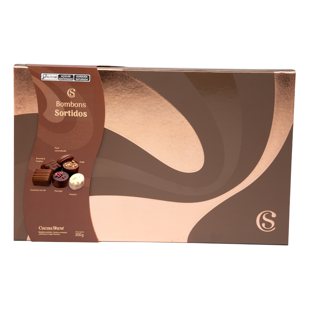 Caixa de Bombons Sortidos Cacau Show G 300g, , large. image number 0