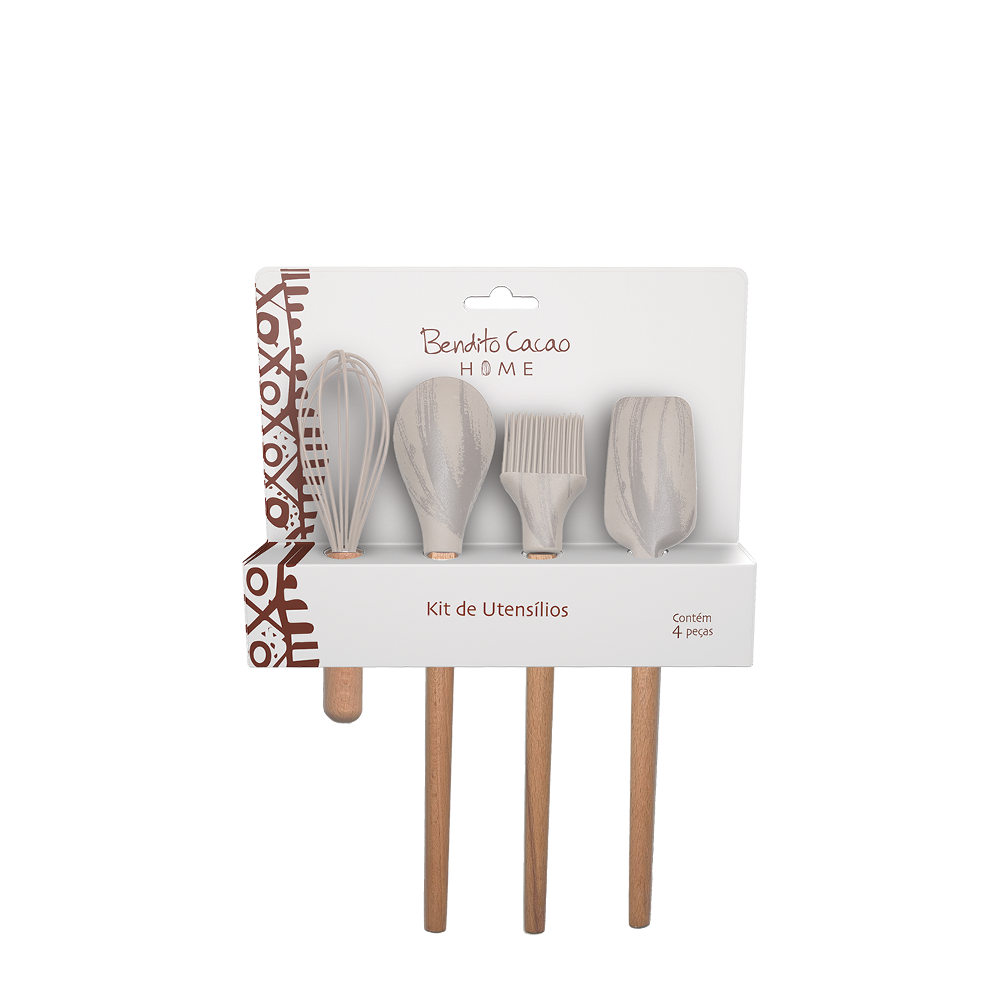 Kit Utensílios Off White Bendito Cacao, , large. image number 0