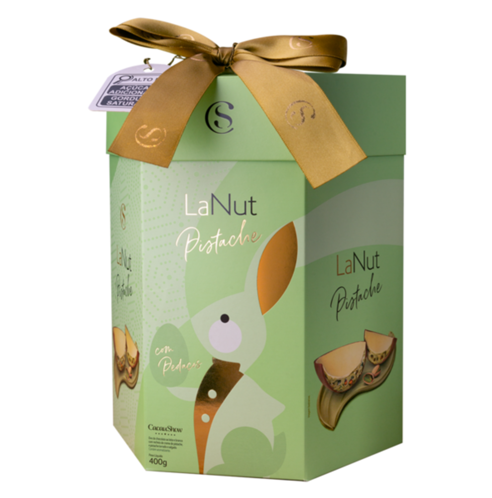 Ovo Lanut Pistache 400 g da Cacau Show