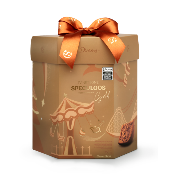 Panetone Dreams Speculoos Gold 750g