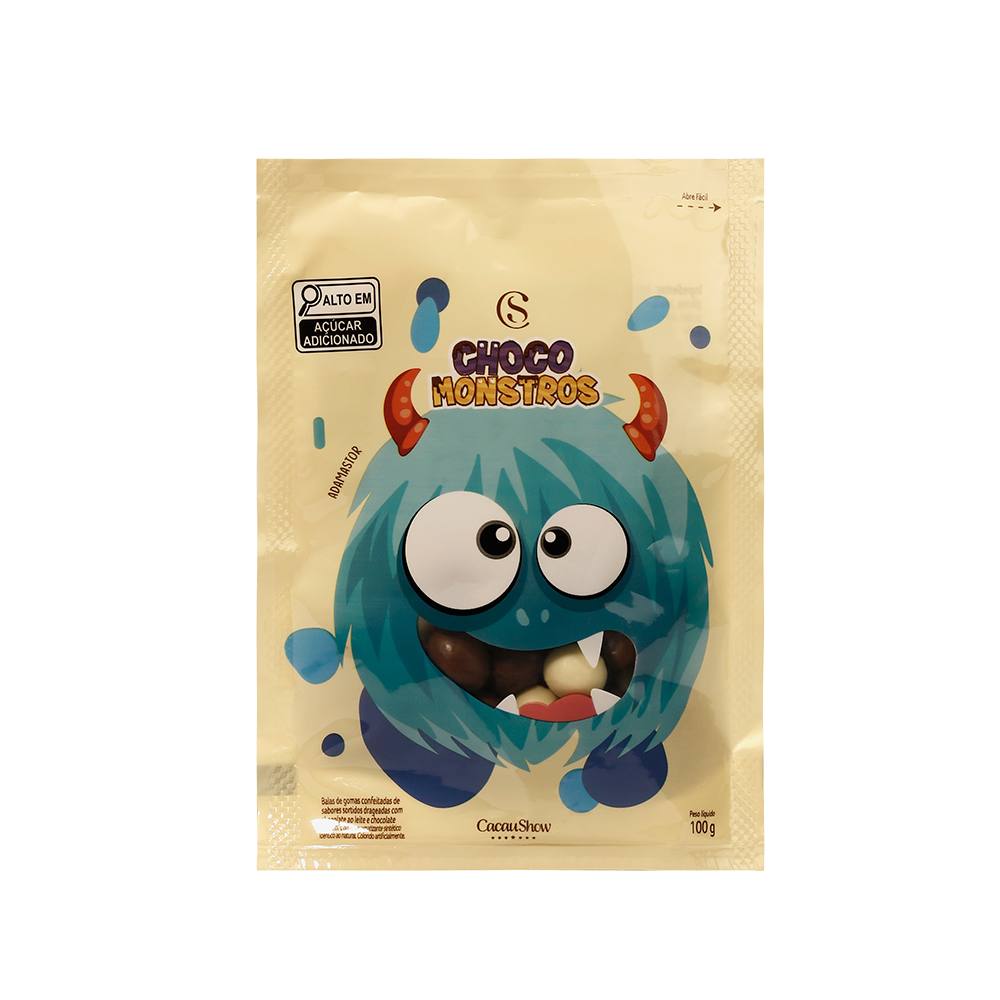 Drageado Chocomonstros 100g, , large. image number 1