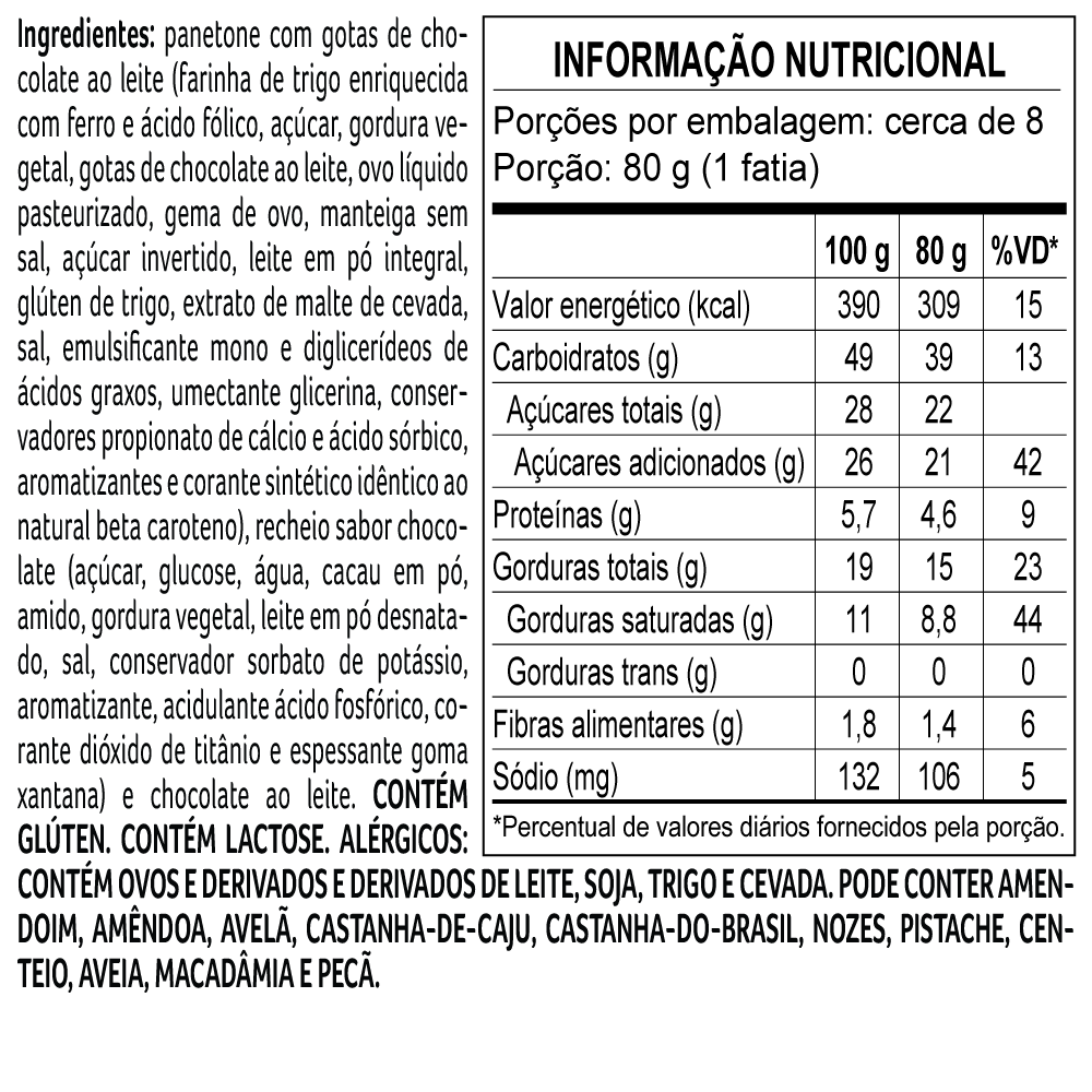 PANETONE CLÁSSICO MIAU 650G, , large. image number 1
