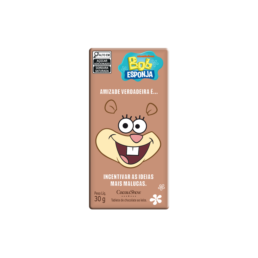 Tablete Turma Bob Esponja 30g, , large. image number 3