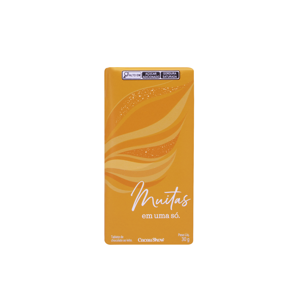 Tablete de Chocolate ao Leite Mulheres 30g, , large. image number 1