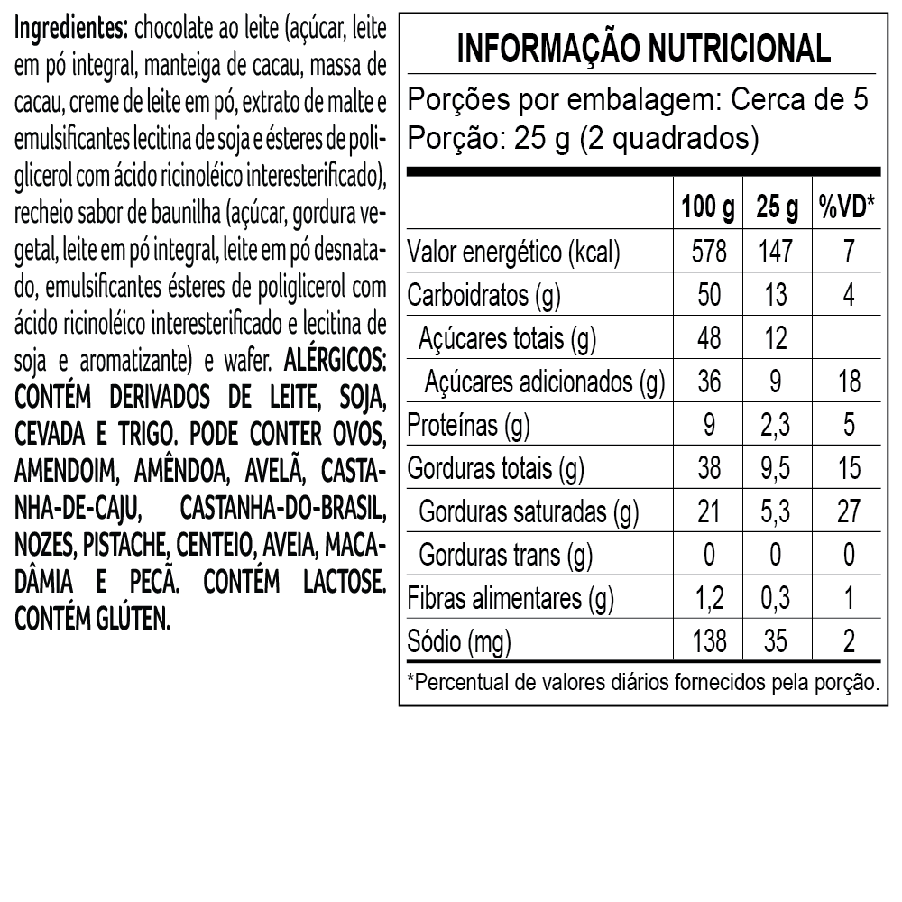 Tablete Dreams Mil-Folhas 130g, , large. image number 1