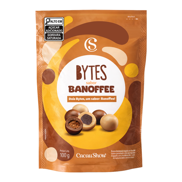 Drageado Bytes de Banoffee 100g