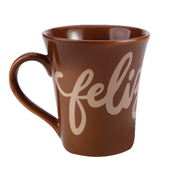 Caneca Tulipa Marrom 330ml