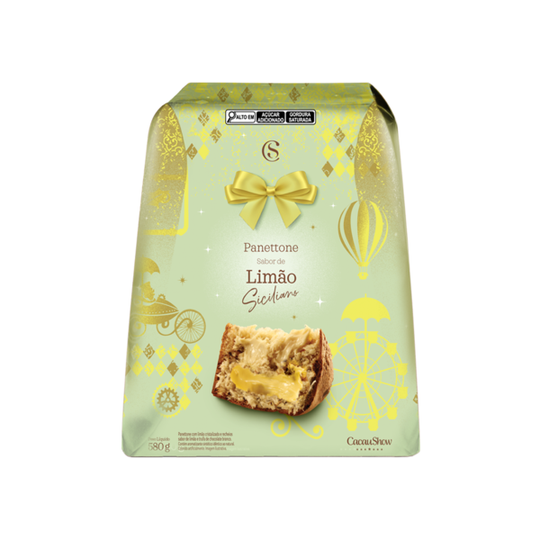 Panetone de Limão Siciliano 580g