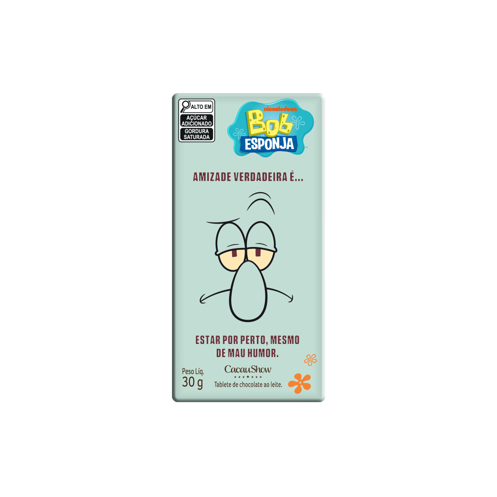 Tablete Turma Bob Esponja 30g, , large. image number 4
