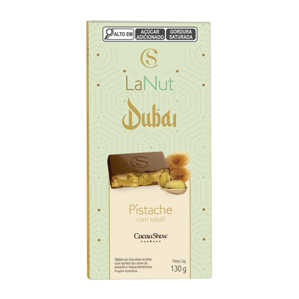 Tablete LaNut Pistache Dubai 130g