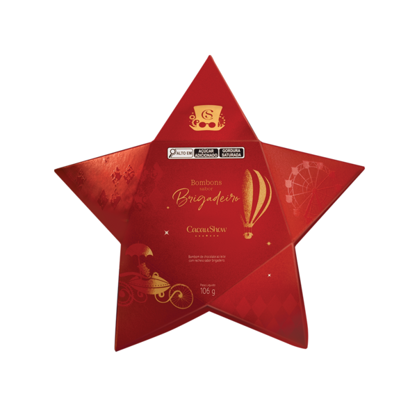 Estrela com Bombons ao Leite 106g Estrela com Bombons ao Leite 106g