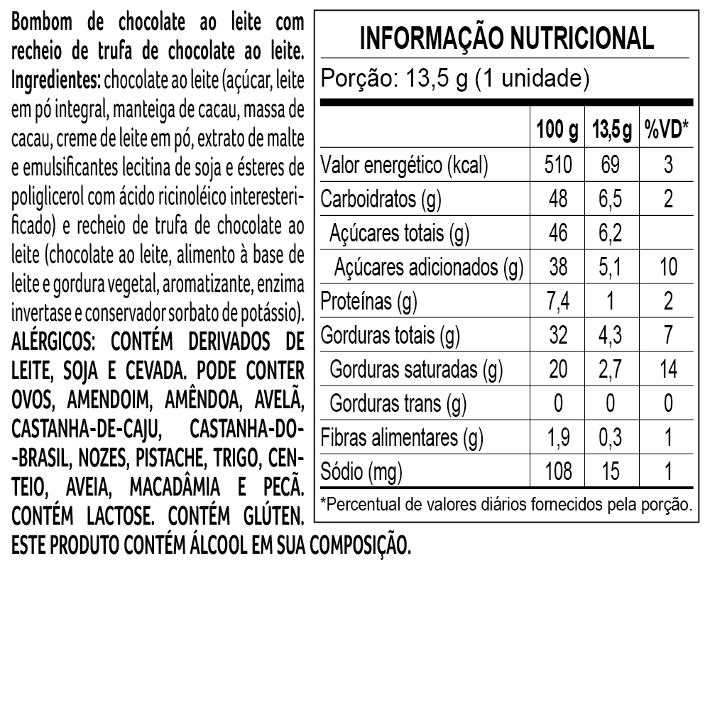 Ovo de P&aacute;scoa Cl&aacute;ssicos ao Leite Trufa 280g, , large. image number 2