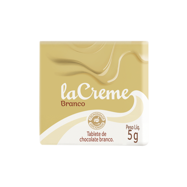 Tablete laCreme de Chocolate Branco 5g