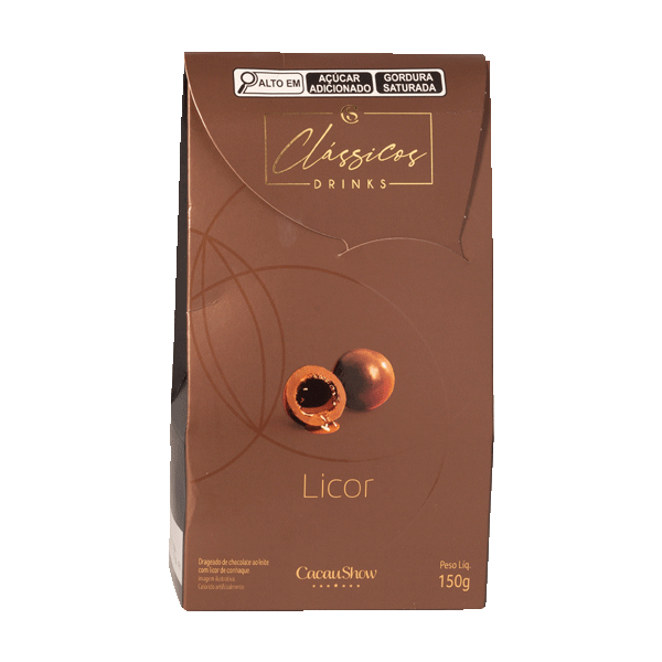 Drageados Clássicos ao Leite com Licor 150g