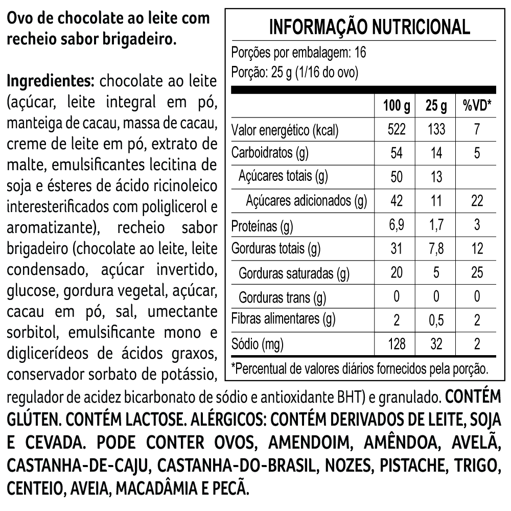 Ovo de Páscoa Dreams Brigadeiro 400g, , large. image number 3