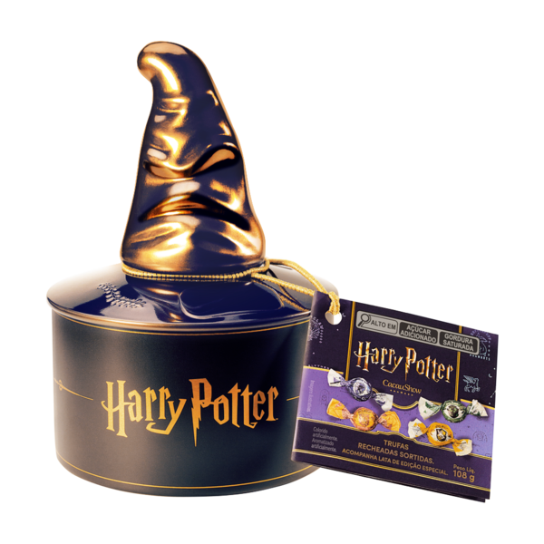 Lata Chapéu Seletor Harry Potter 108g