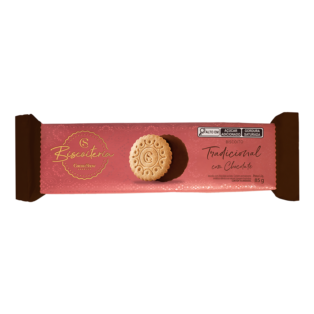 Biscoito Banhado ao Leite 85g, , large. image number 0