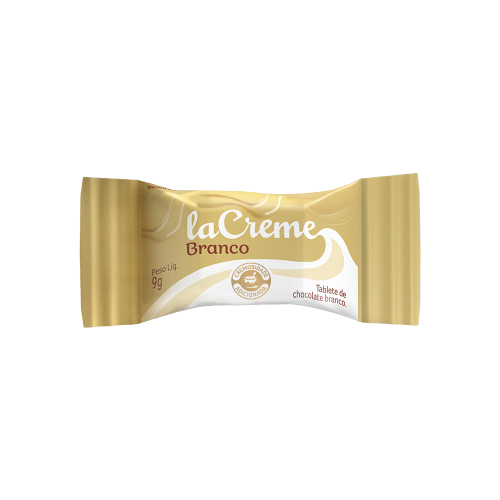 Tablete laCreme de Chocolate Branco 9g, , large. image number 0