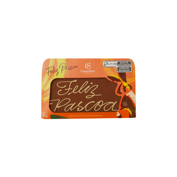 Tablete ao Leite Chocoarte Cacau Magia 40g