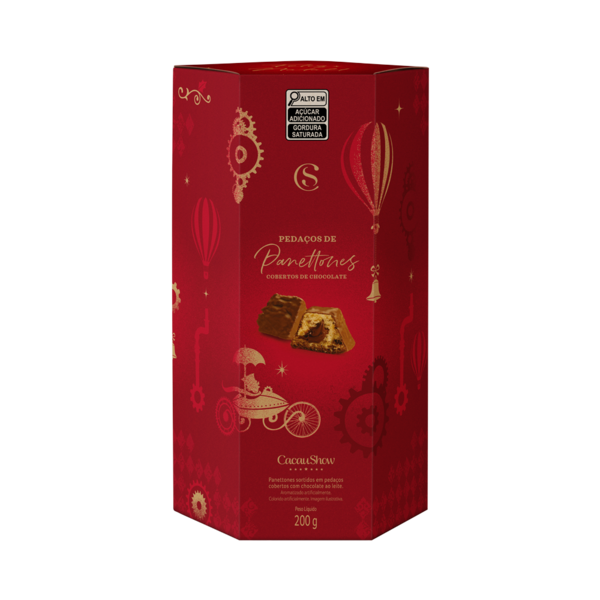 Pedaços de Panetones Sortidos 200g Pedaços de Panetones Sortidos 200g