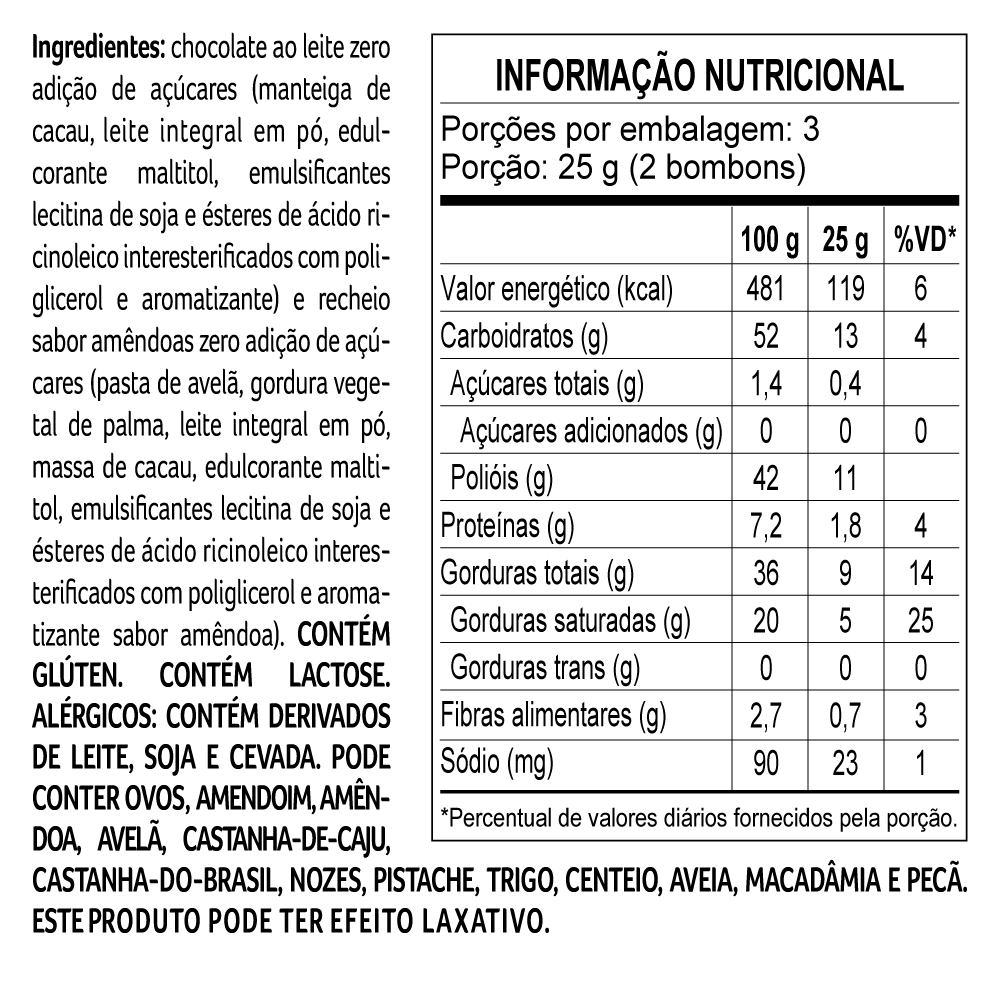 Bombons Clássicos Zero Adição de Açúcar 160g, , large. image number 2