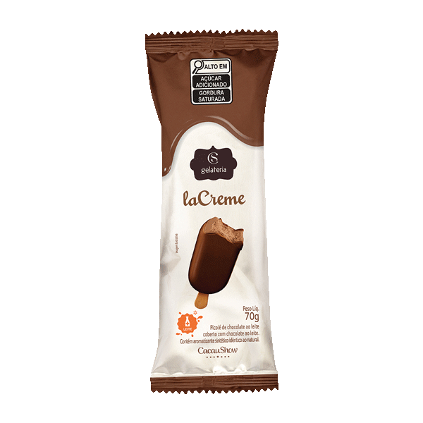 Sorvete laCreme ao Leite 70g