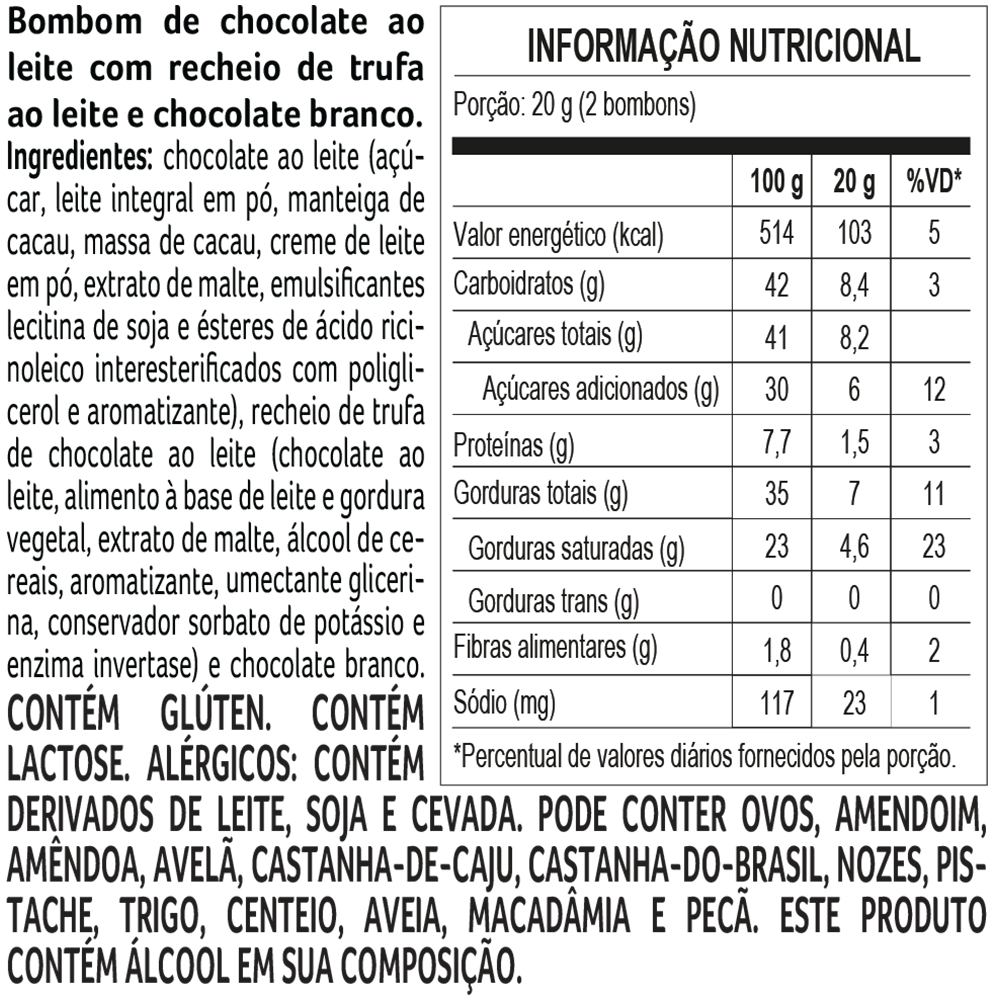 Caixa de Bombons Sortidos Gratidão 80g, , large. image number 2