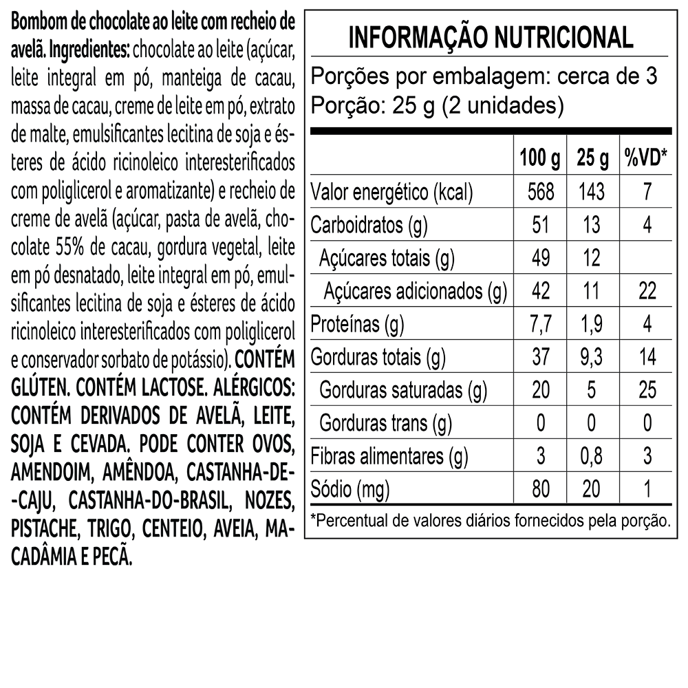 Bombons de Chocolate ao Leite Amor 160g, , large. image number 3