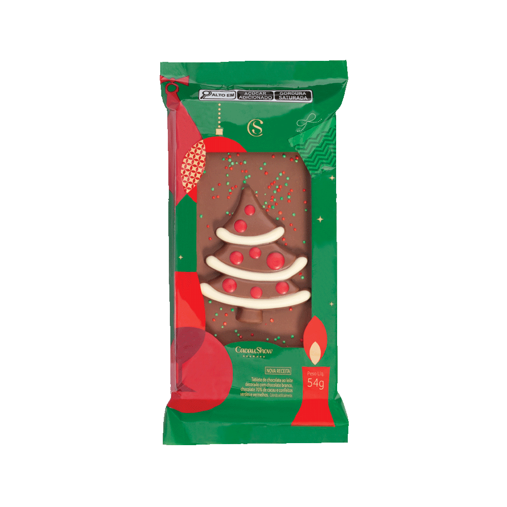 TABLETE DE NATAL ÁRVORE 54G null image number null