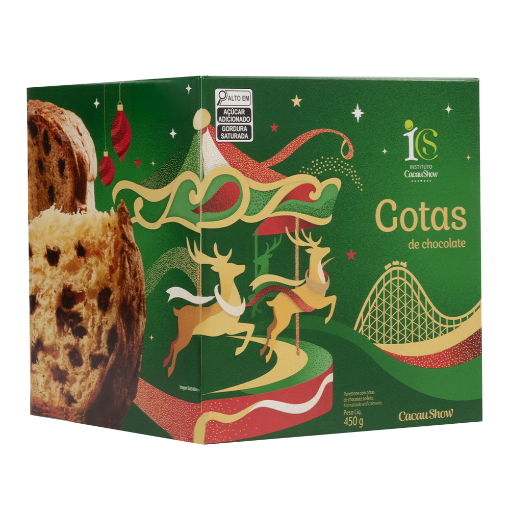 Panetone de Gotas 450g, , large. image number 1