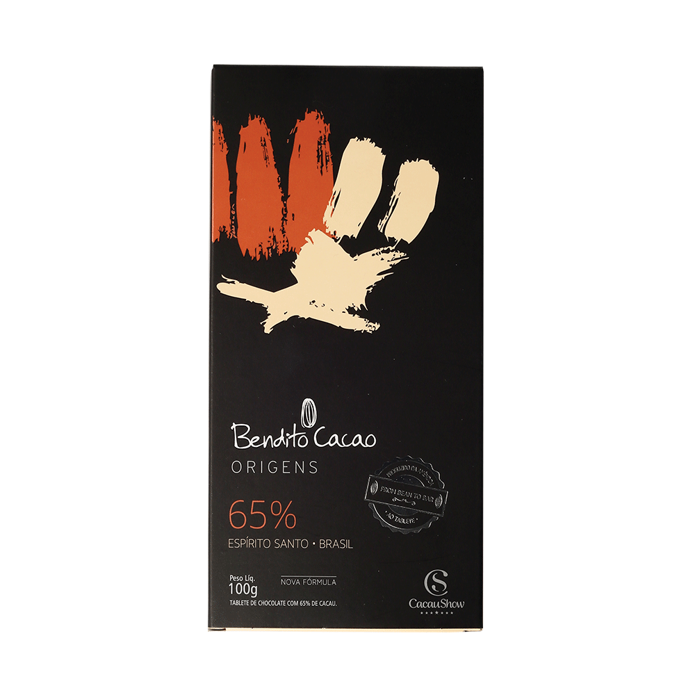 TABLETE BENDITO CACAO ORIGENS 65% CACAU 100G null image number null