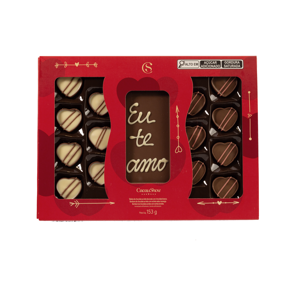 Caixa Artesanal de Bombons Delícias de Amor 153g, , large. image number 0